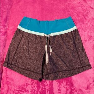Women's Two-Tone Athletic Shorts #487